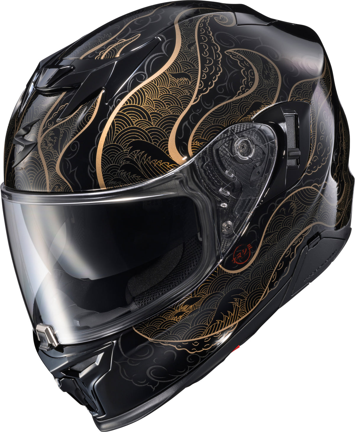 EXO-T520 HELMET NAMA-SHIMI BLACK/GOLD MD