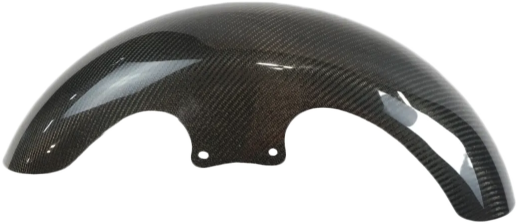CARBON FIBER MID-LGTH FENDER FRONT 19" FLH 14-22