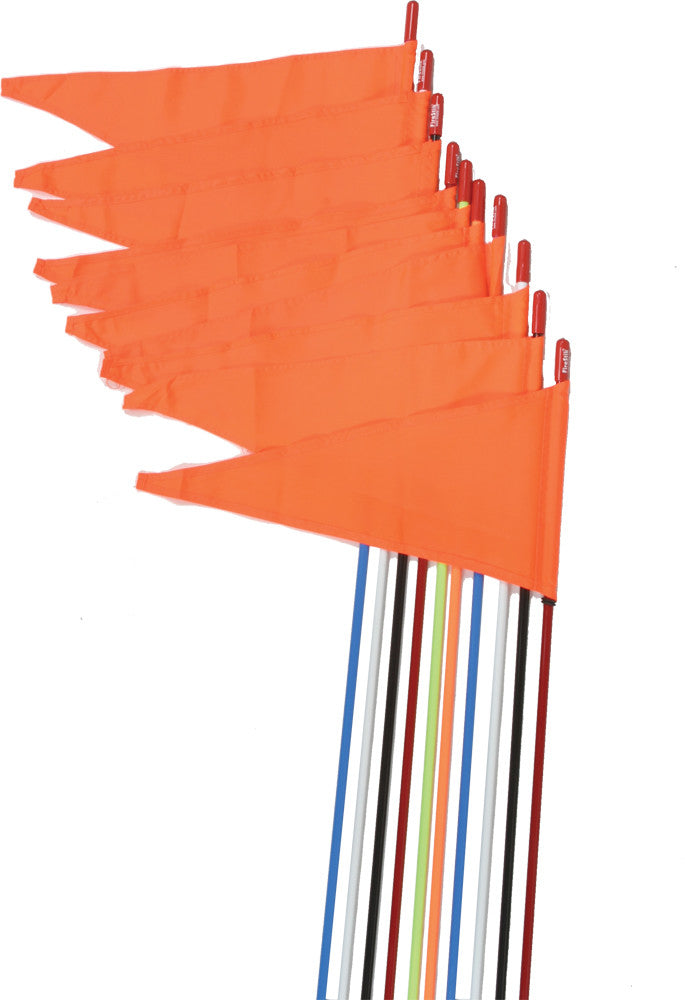 SAFETY FLAGS STUD MOUNT BLUE 7' 10/PK