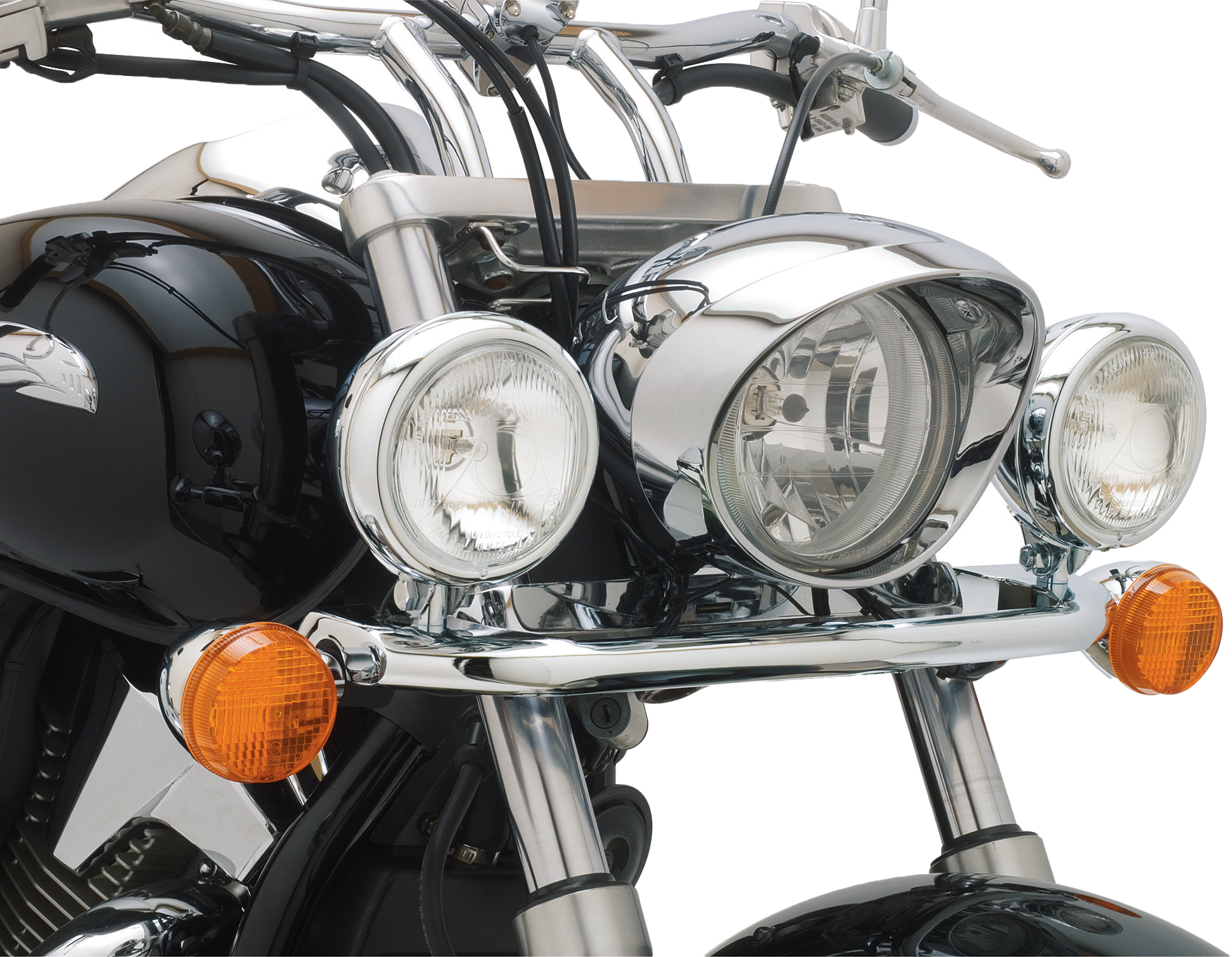 LIGHT BAR CHROME KAW VULCAN VN1600D 05-08