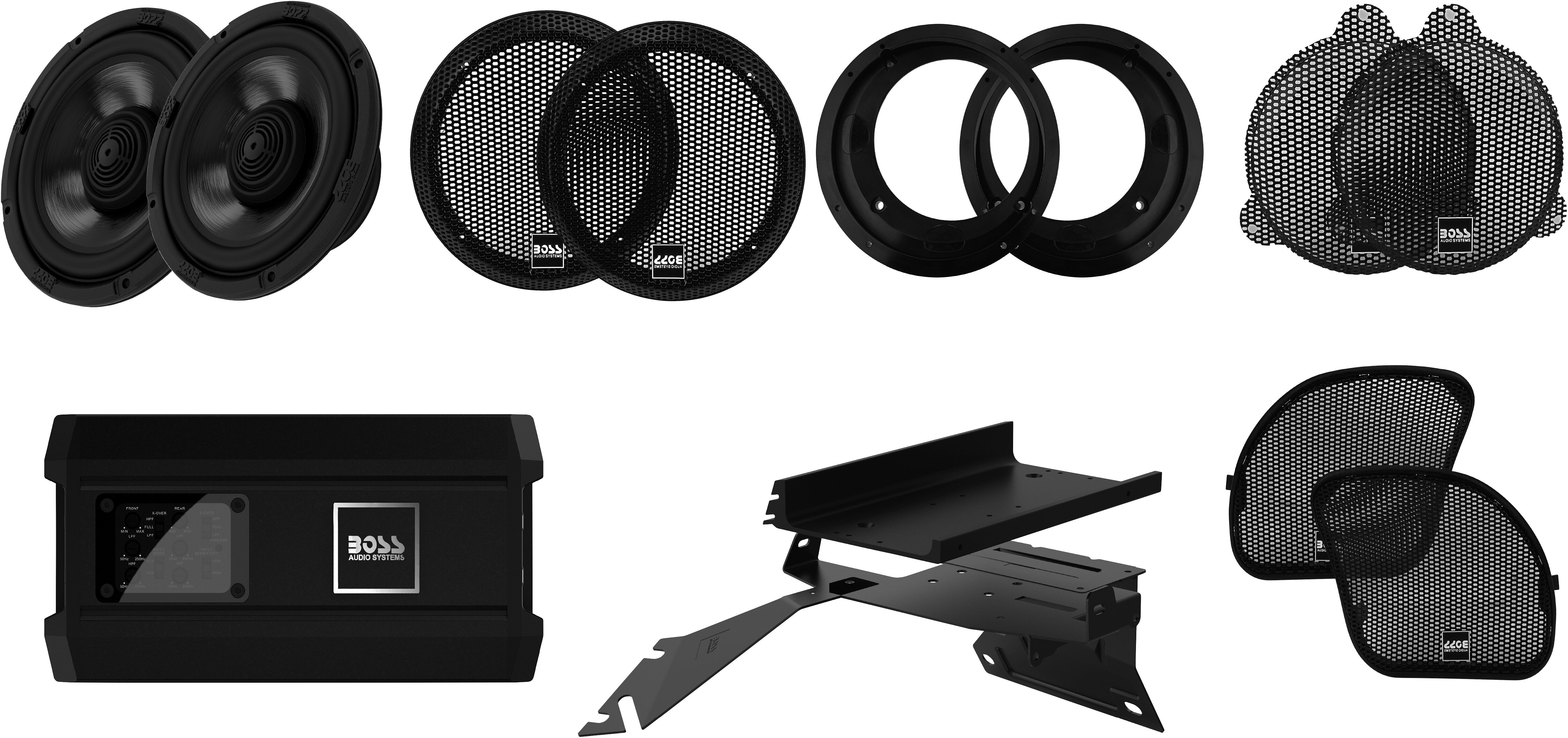 FRONT AUDIO KIT `98-24 FLH FLTR