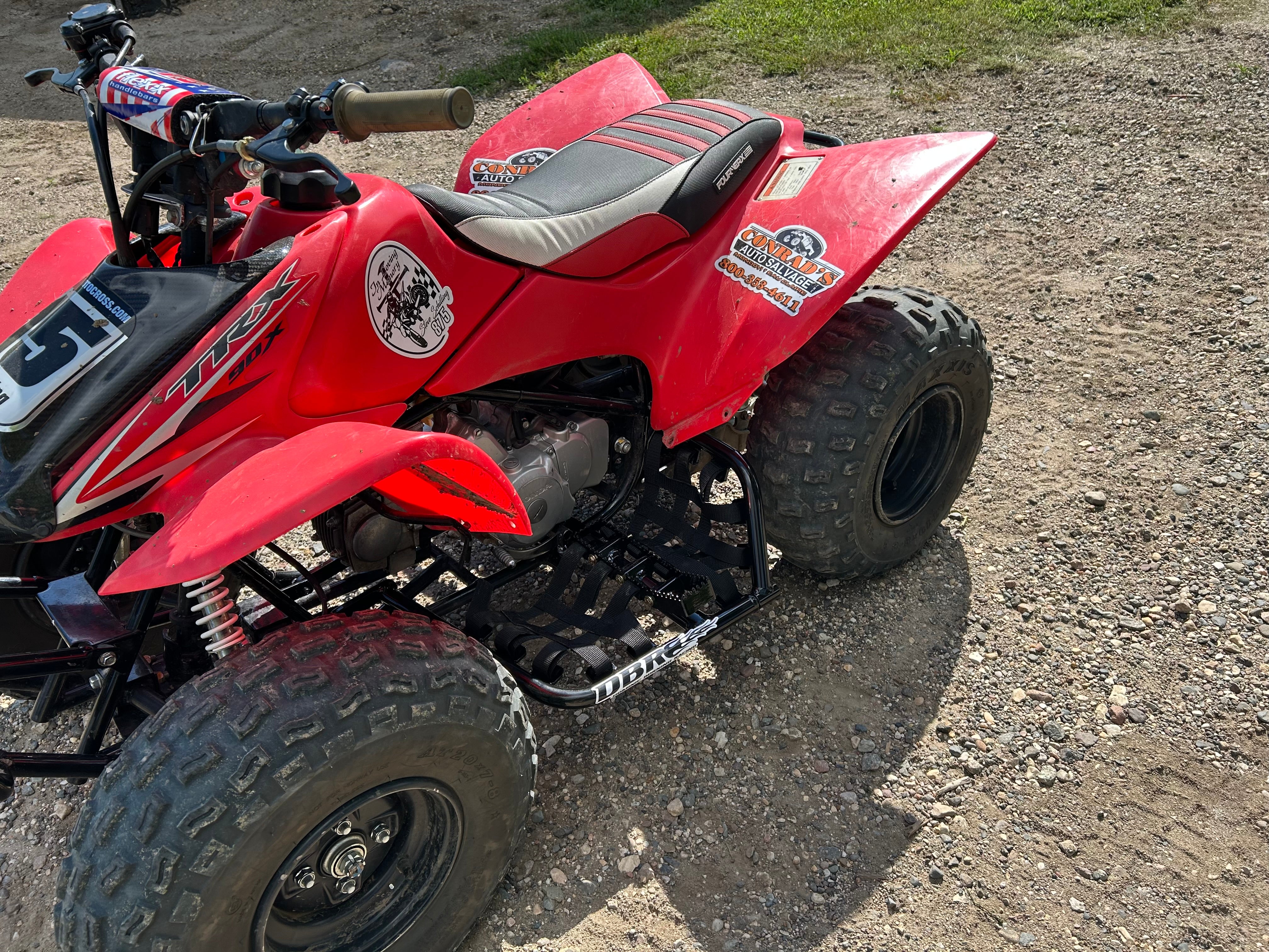 HONDA TRX 90 MODEL - NERF BARS XTREME PEG