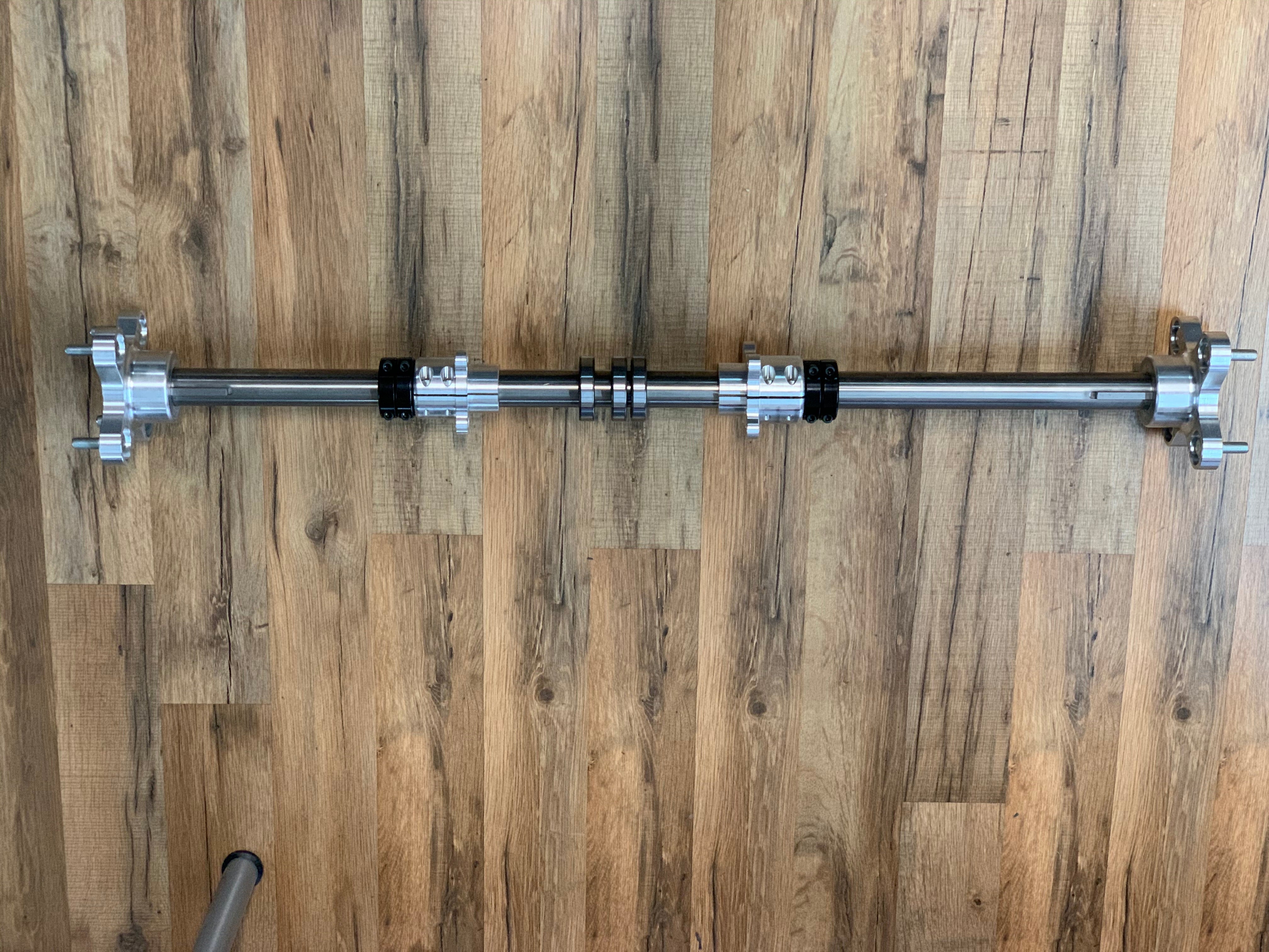 Titanium Axle - Brake Hub Spacer