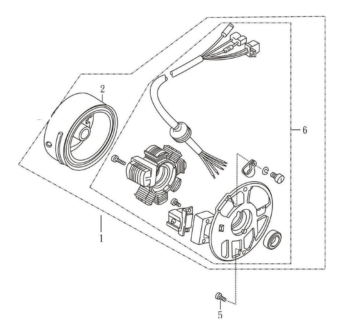 #1 A.C.G. ASSY