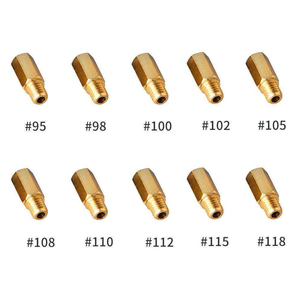 NIBBI RACING PWK CARBURETORS - MAIN JET KITS -10 PACK  (95 to 118)