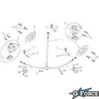 (01) 54' Dual Line Braided Aftermarket - G-FORCE POWERSPORTS