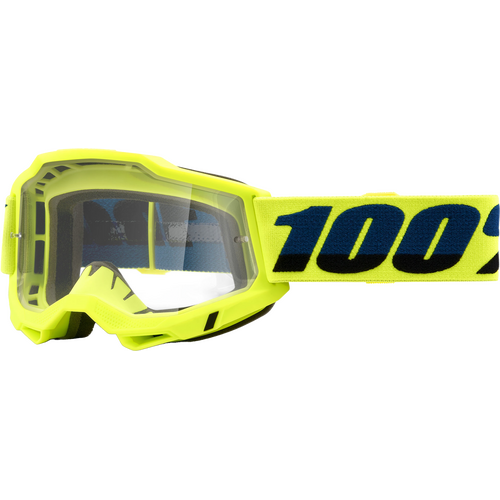 ACCURI 2 GOGGLE FLUO YELLOW CLEAR LENS