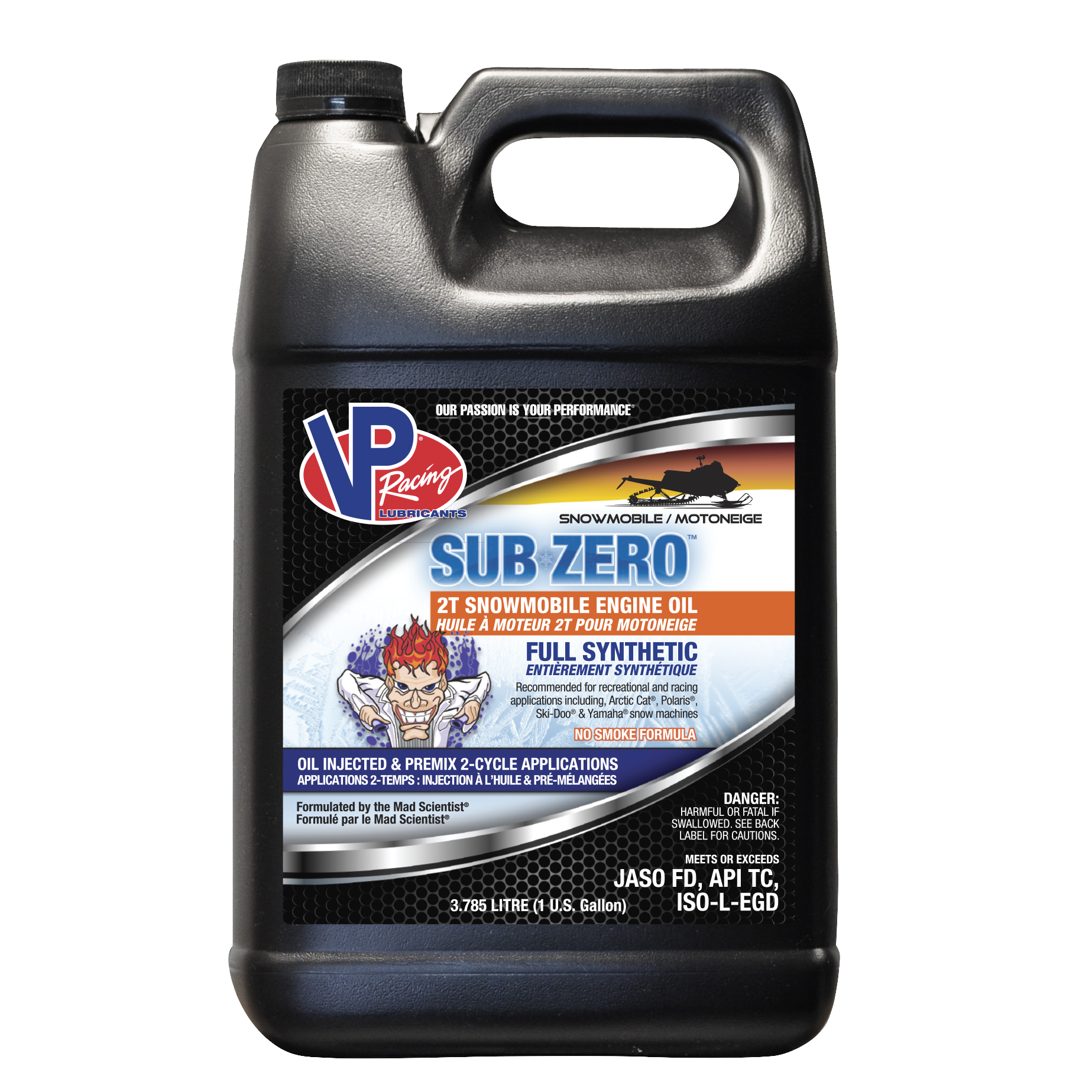 SUB-ZERO SYN 2T SNOWMOBILE OIL