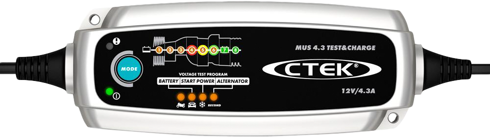 BATTERY CHARGER MUS 4.3 12V