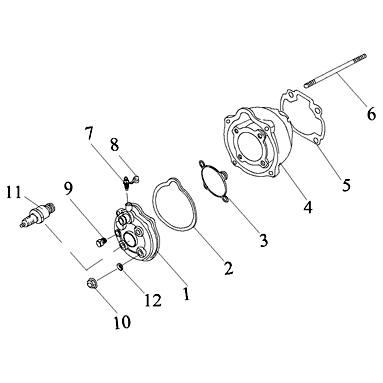 #11 Spark Plug BR8HSA - G-FORCE POWERSPORTS
