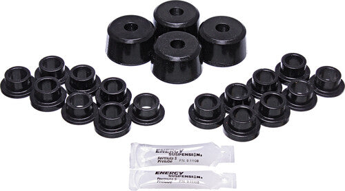 SHOCK BUSHING KIT BLACK POL