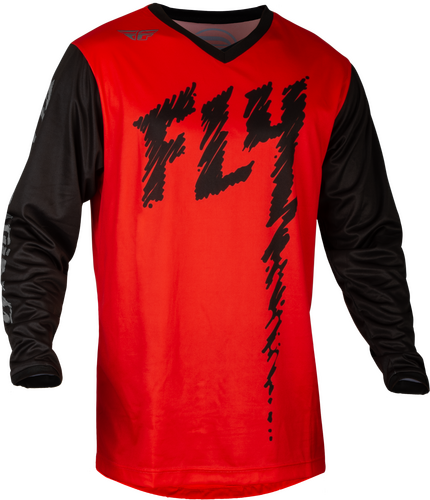 YOUTH F-16 JERSEY RED/BLACK/GREY YL
