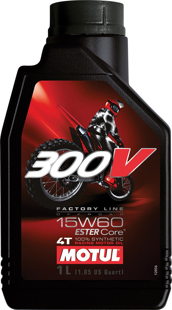 300V OFFROAD 4T COMPETITION SYNTHETIC OIL 15W60 LITER