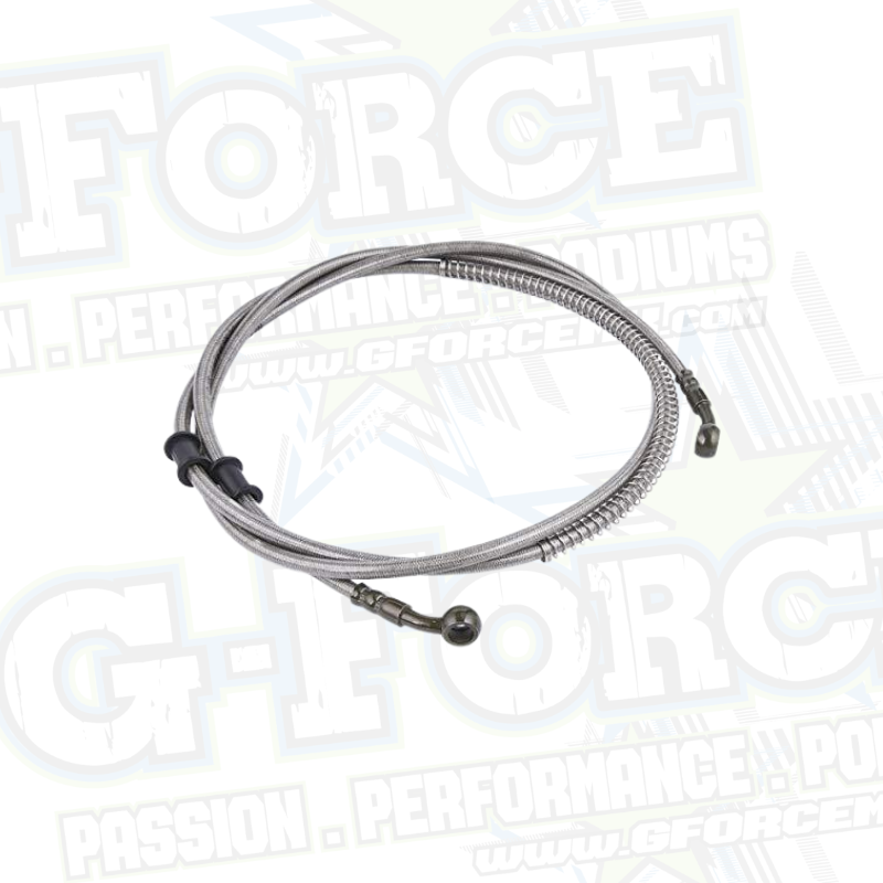 (02)  Rear "Hand Brake" Long Hose 72" - DRR