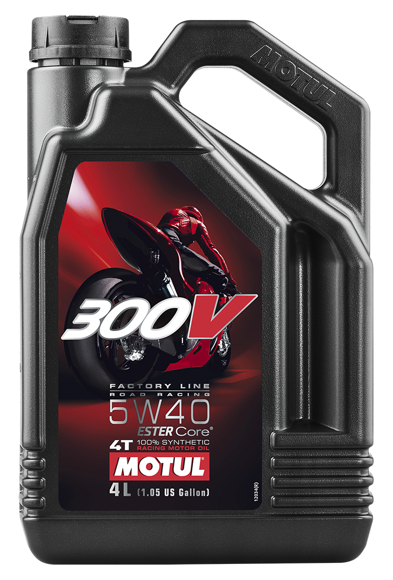 300V 4T COMPETITION SYNTHETIC OIL 5W40 4-LITER