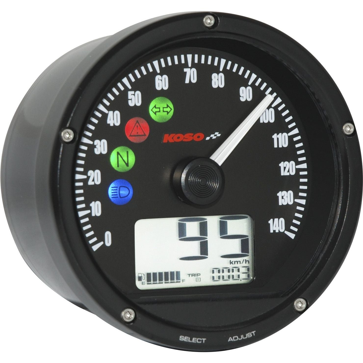 TNT-01S SPEEDOMETER TACHOMETER COMBO BLACK