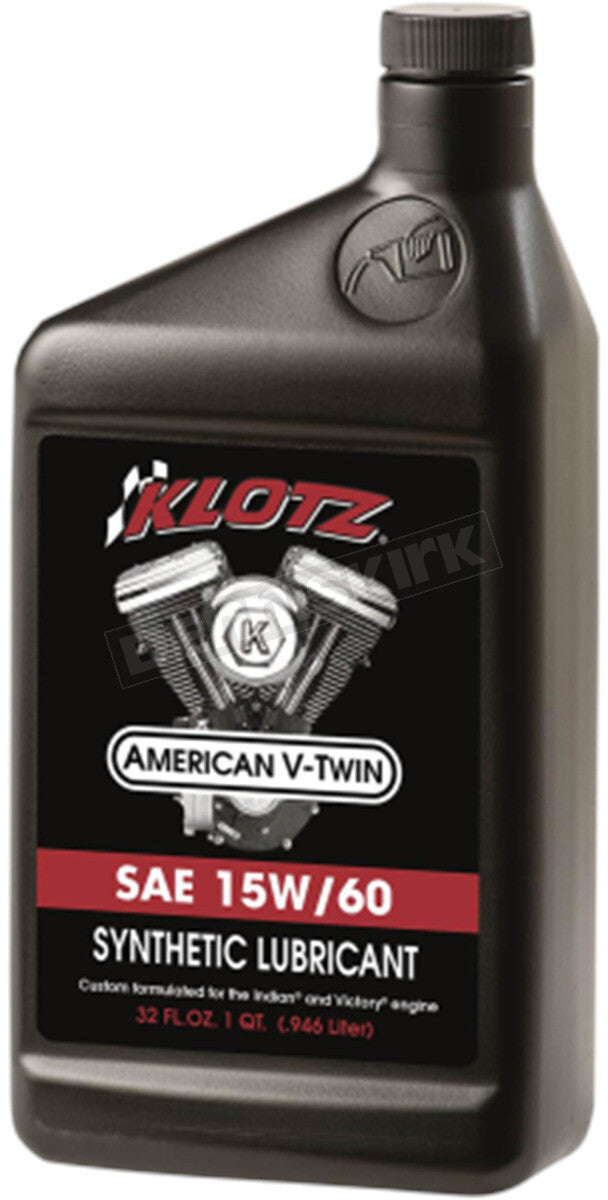 V-TWIN SYN 4T ENGINE OIL 15W60 1 QT 10/CASE