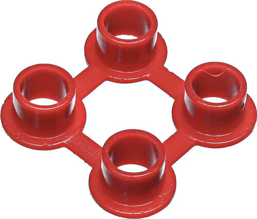 PEDAL BUSHING KIT RED POL
