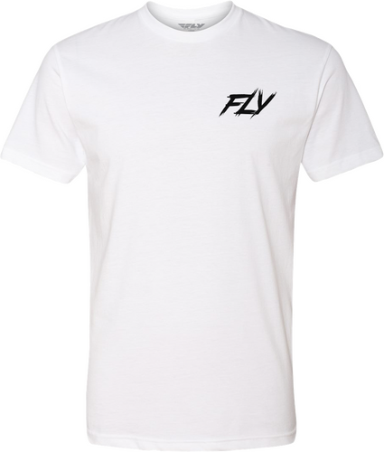 FLY FORMULA TEE WHITE MD