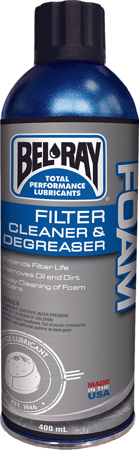 FOAM FILTER CLEANER AND DEGREASER 400ML
