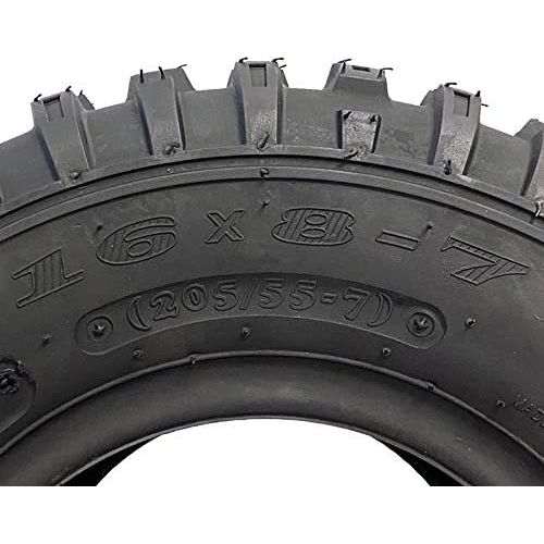 MX Rear Tires for Stock DRR Weels 16x8-7 (PAIR)