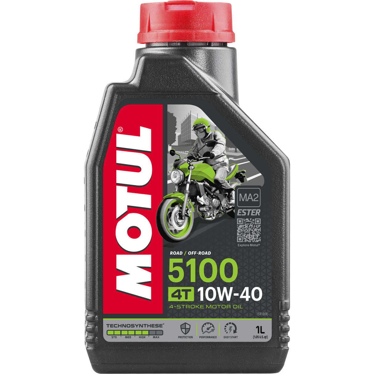 5100 ESTER/SYNTHETIC ENGINE OIL 10W40 1 LT