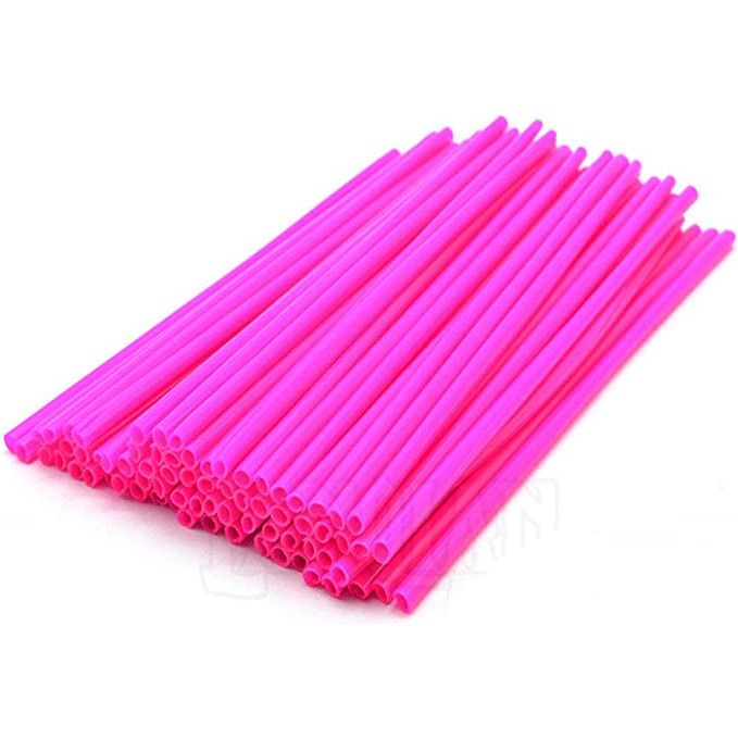 Spoke Wraps 21"/ 19" 72 Pack (PINK)