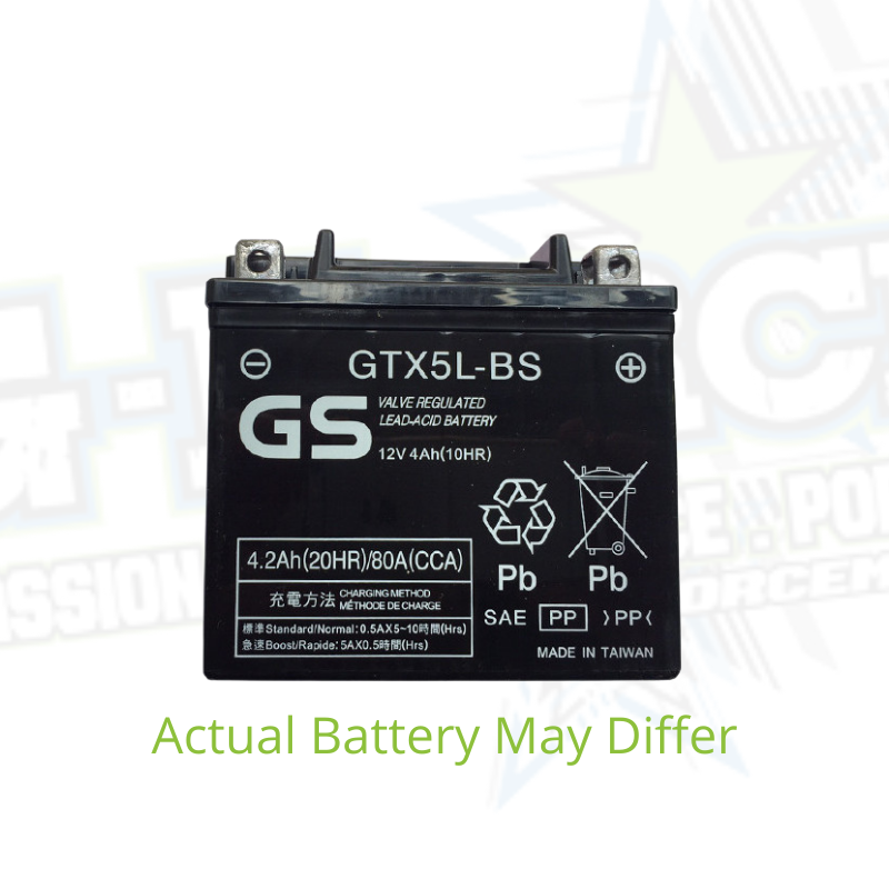 (02)  Battery, GTX5L-BS