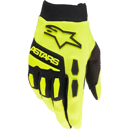 FULL BORE GLOVES YELLOW FLUO/BLACK MD