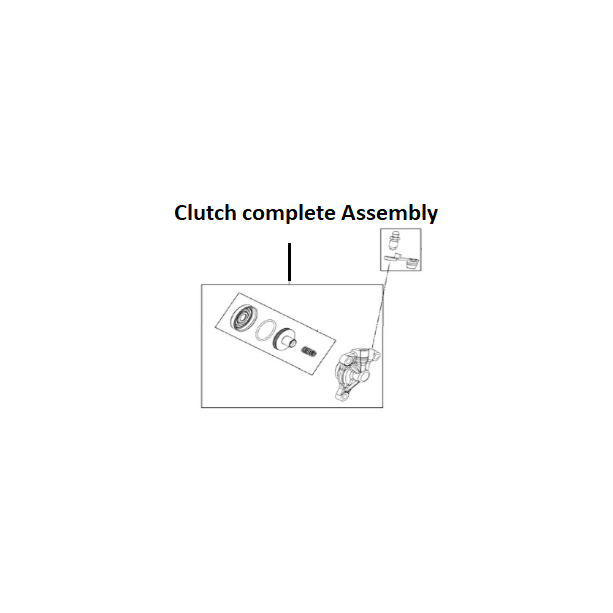 8001 | CLUTCH COMPLETE ASSEMBLY | MX85