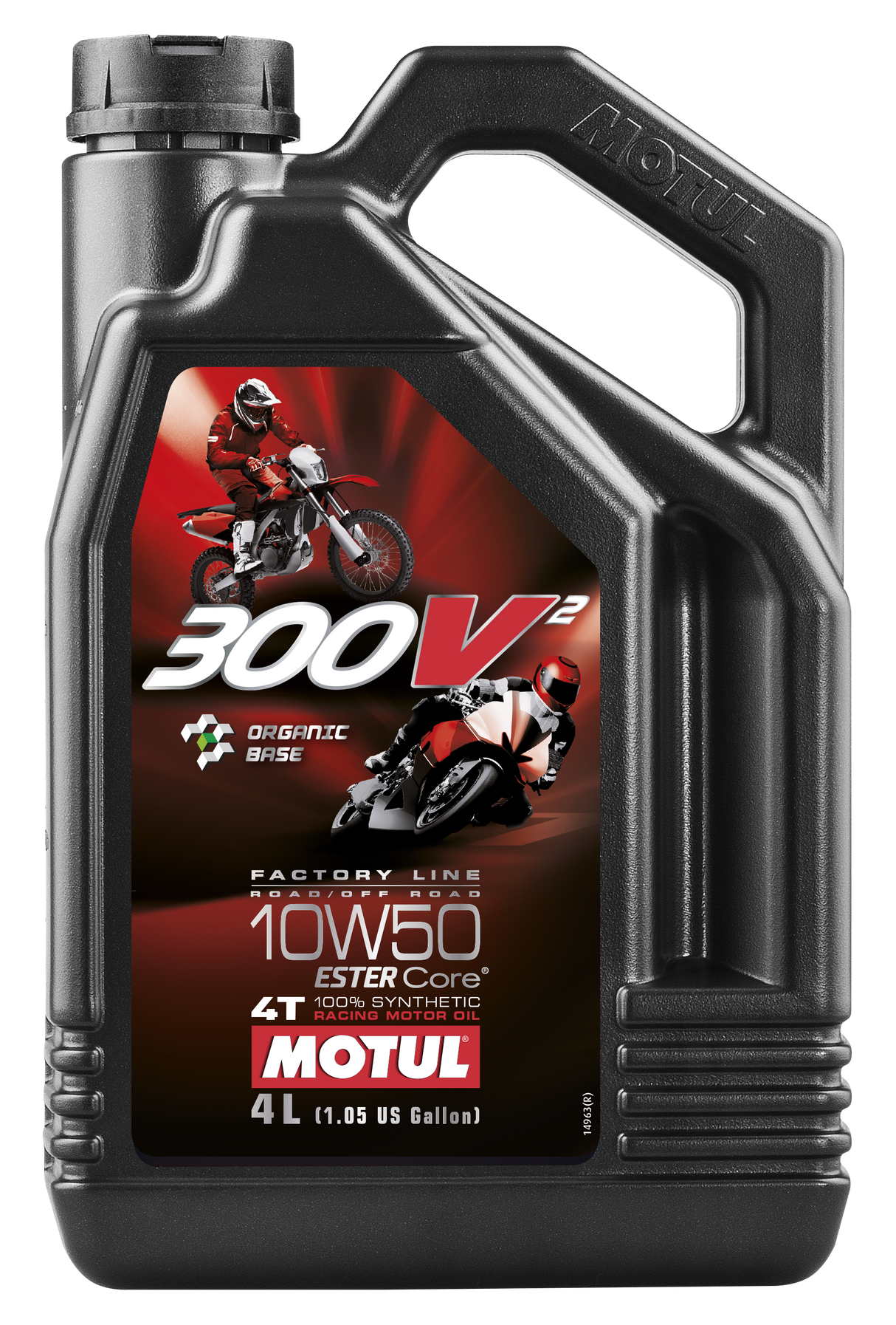 300V2 4T COMPETITION SYNTHETIC OIL 10W50 4 LT