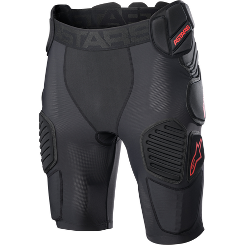 BIONIC PRO PROTECTION SHORTS BLACK/RED 2X
