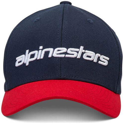 LINEAR HAT NAVY/RED SM/MD