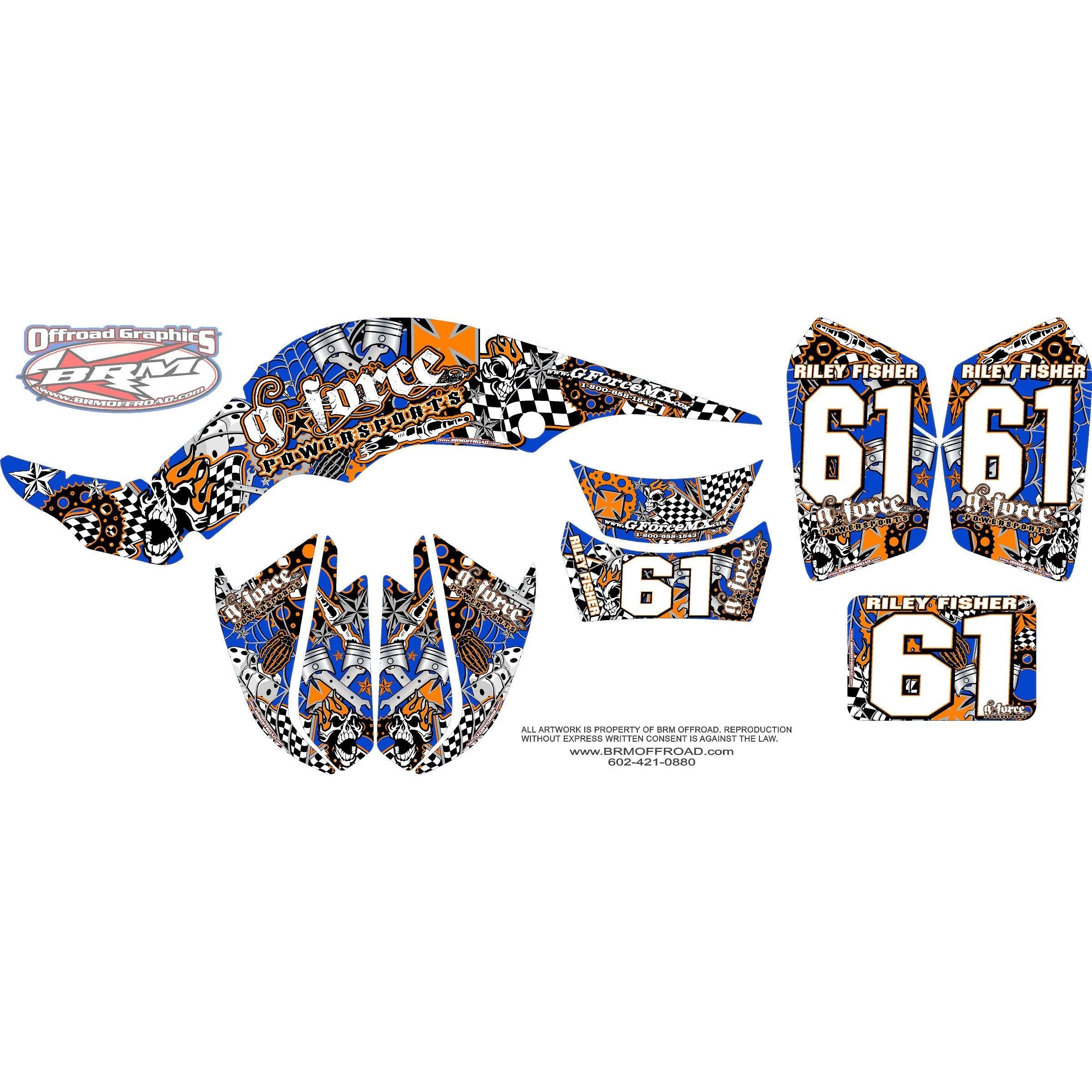 ANARCHY - TEAM DECAL KIT