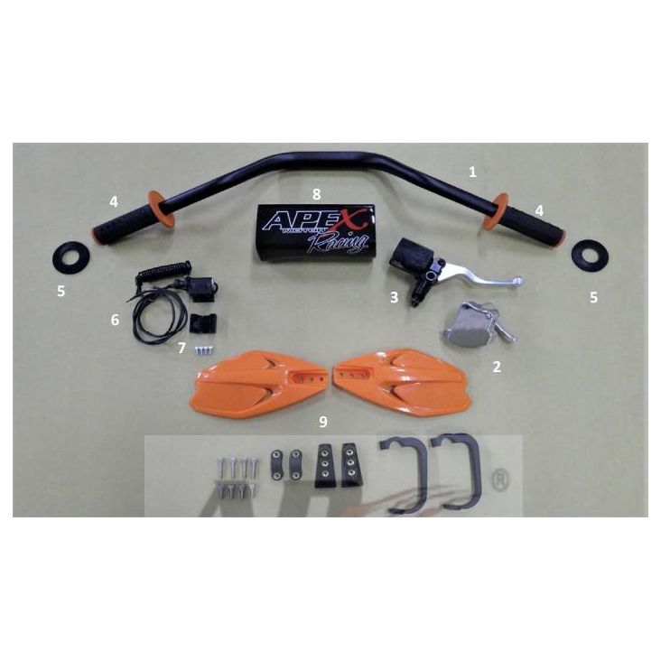 #8 Pad Handlebar