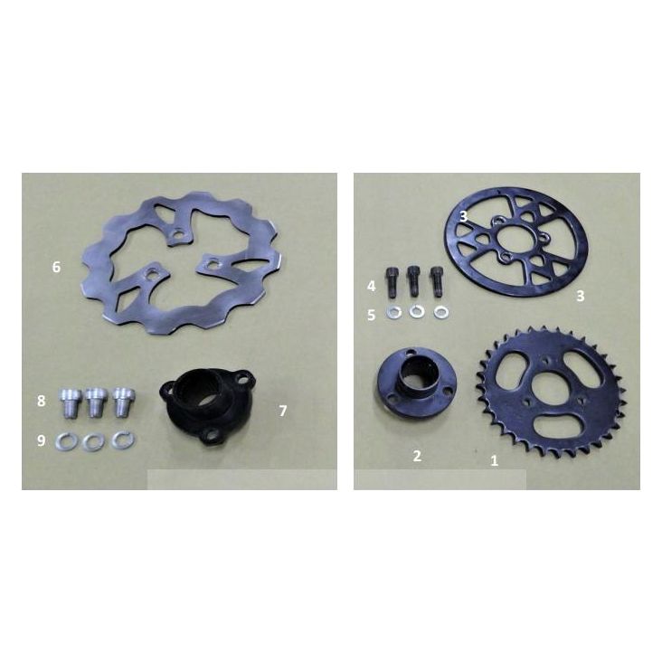 #1 Sprocket - Steel Rear 32T (BACKORDER)