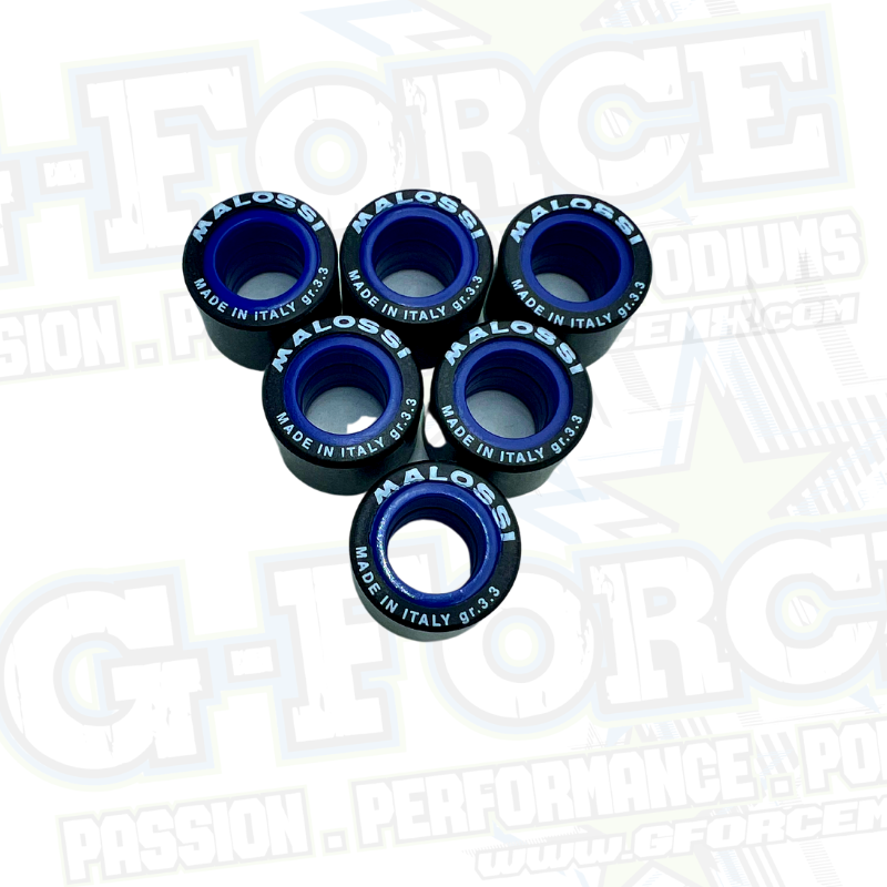 3.30 Gram  Rollers 19x15.5 - Malossi (BLUE)