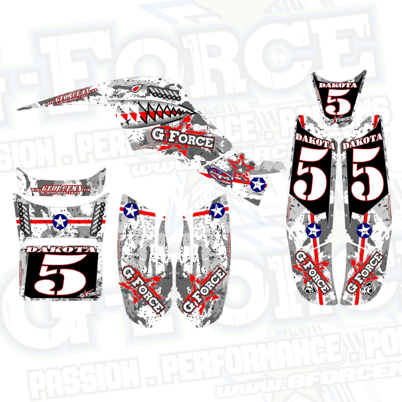 DAWG FIGHT - TEAM DECAL KIT - NEW 2022 VERSION