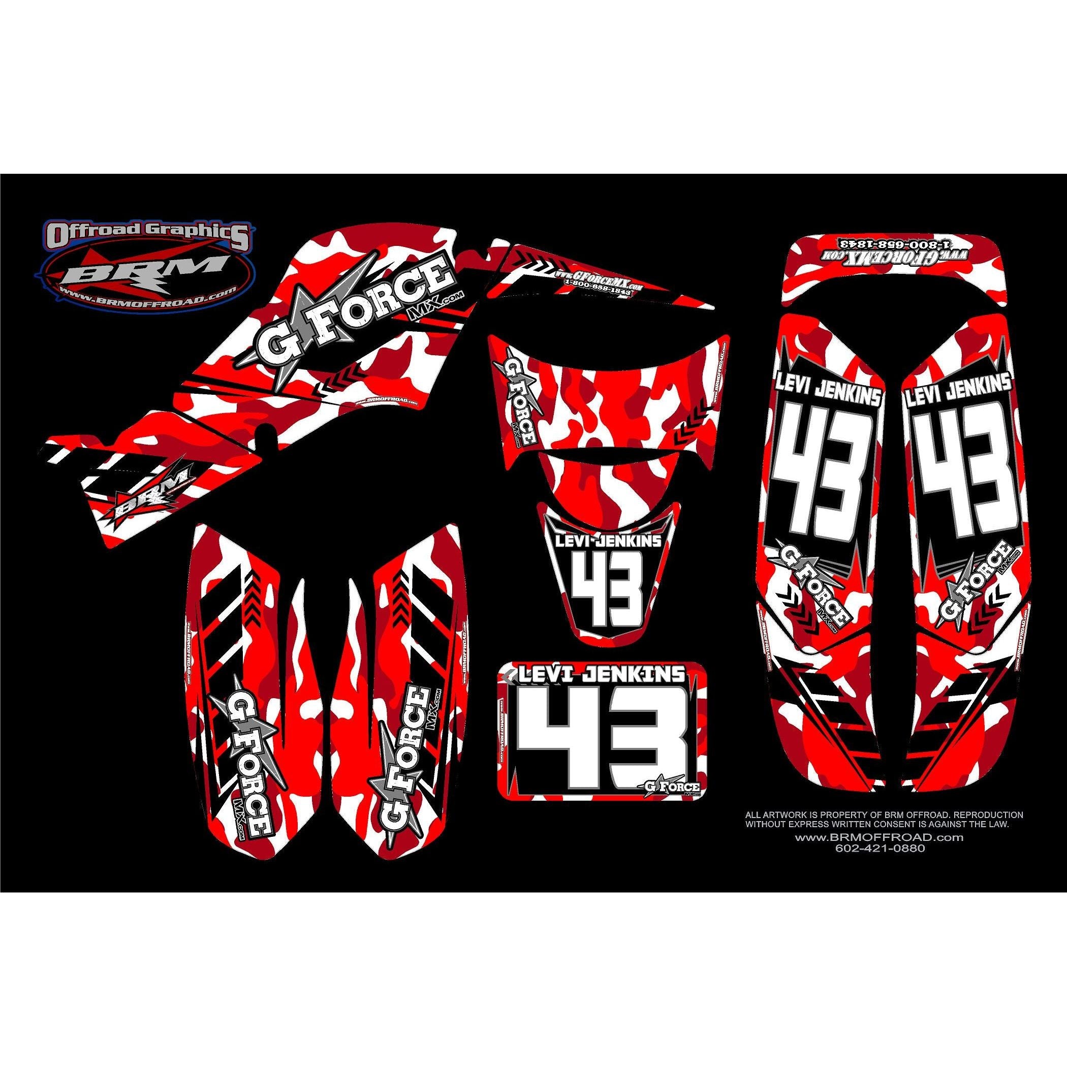 URBAN WARFARE - TEAM DECAL KIT