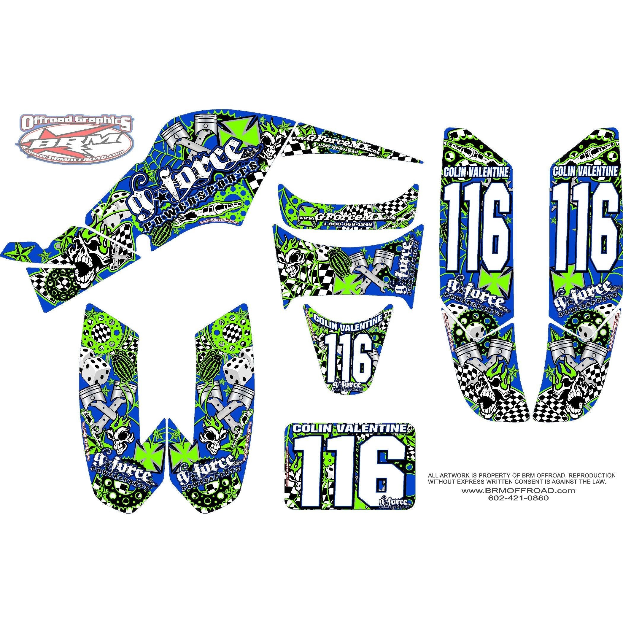 ANARCHY - TEAM DECAL KIT