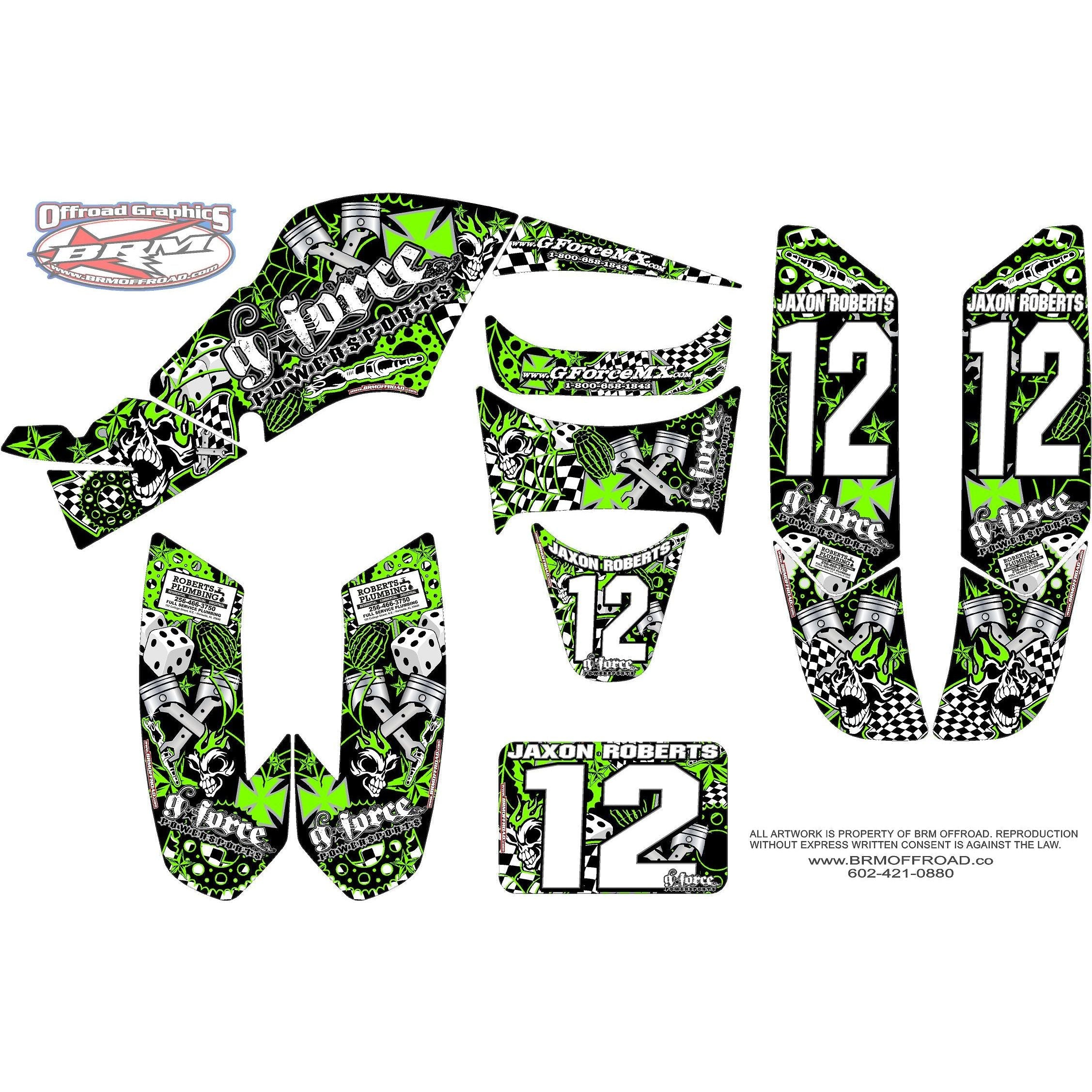 ANARCHY - TEAM DECAL KIT