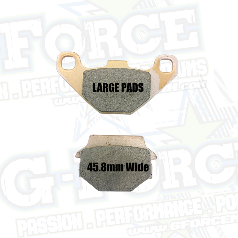(21)  EBC HP Brake Pads - Large (Fitment Varies by Year)