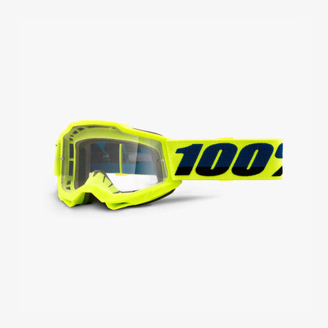ACCURI 2 JUNIOR GOGGLE FLUO YELLOW CLEAR LENS