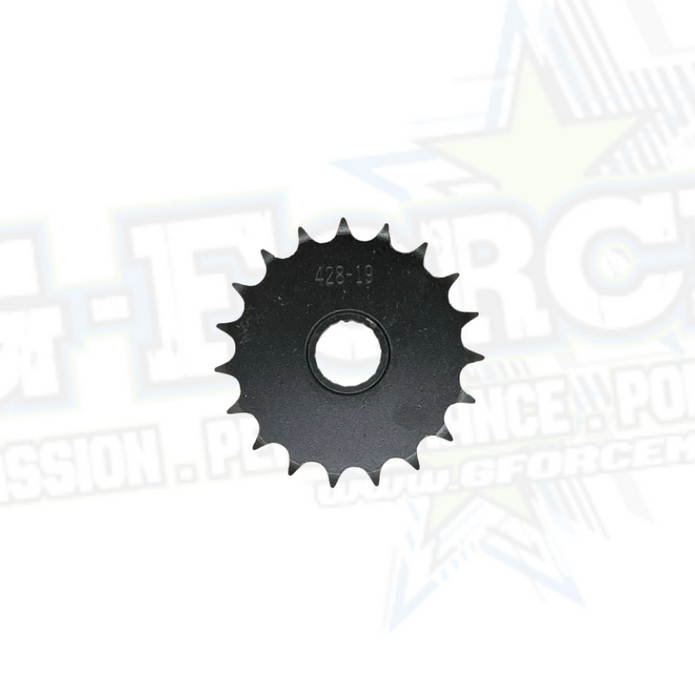 (17) Steel Front Sprocket  19 Tooth