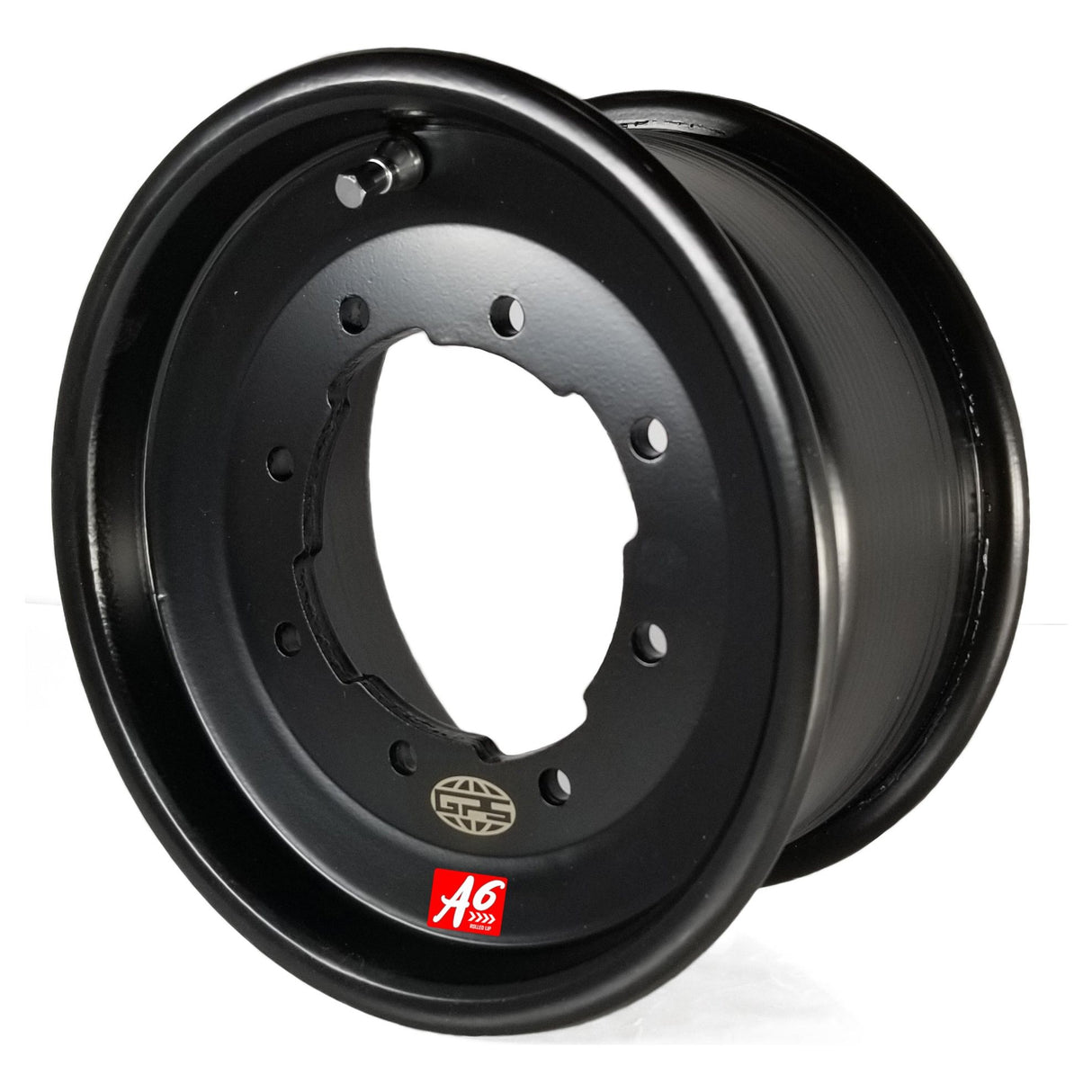 GPS A6 Rolled Edge Black Wheel .190 - 10×5 (4+1) - 4/144