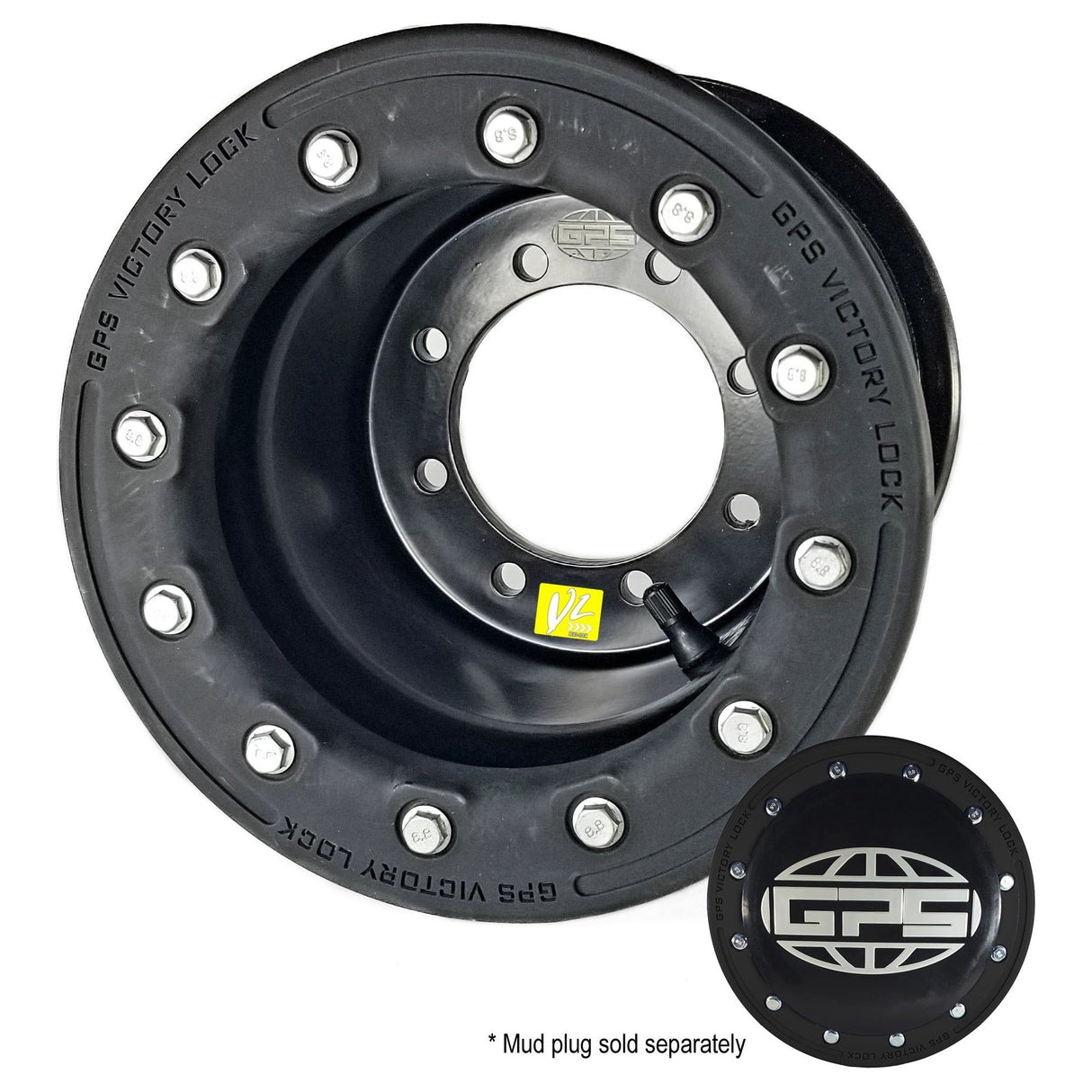 GPS ATV 8×6 [2+4] Rear Beadlock Wheel & Carbon Beadlock Ring