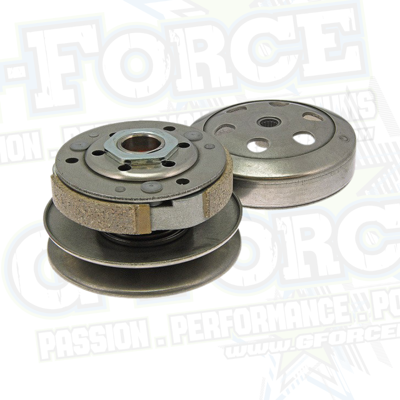 (01) Rear Clutch - Pulley - Bell Assembly (Heavy Low Stall)
