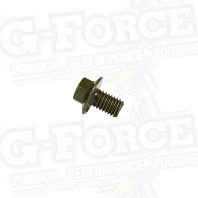 (20)  Hex Washer Face Bolt, M6x12