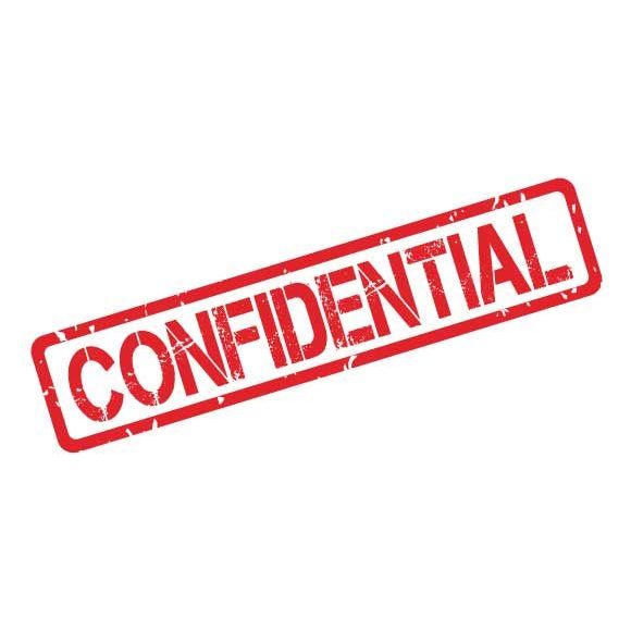 CONFIDENTIAL - DO NOT SHARE THIS INFO