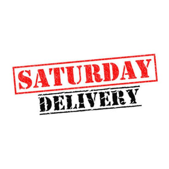 SATURDAY DELIVERY